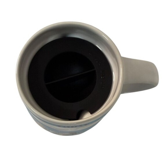 Disney Store Rare Mickey Mouse Through the‎ Years Mug w/ Lid 1928-1947 Today VTG - Picture 6 of 8